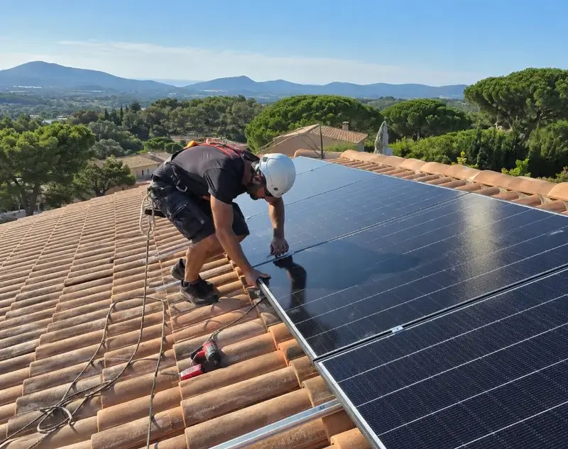 Installateur panneaux solaires Puygiron — pose photovoltaïque sur toiture